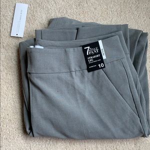 Gray dress pants